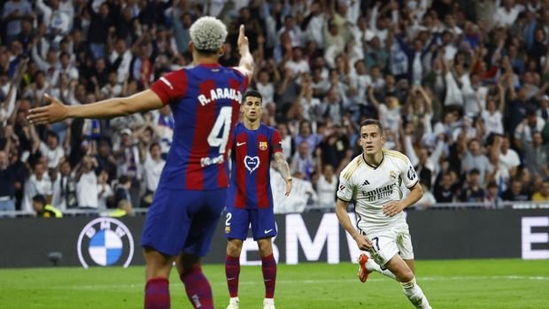 Drama El Clasico: Real Madrid Menang Dramatis 3-2 atas Barcelona